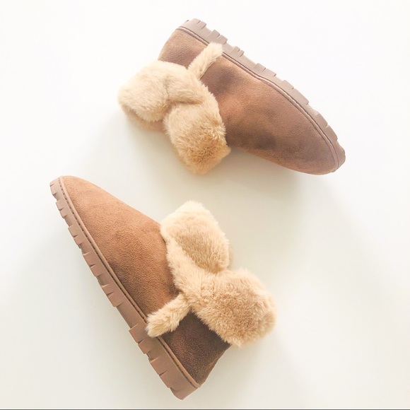 Jessica Simpson Micro Suede Bootie Slipper Size XL (9-10) NWT - Picture 2 of 10